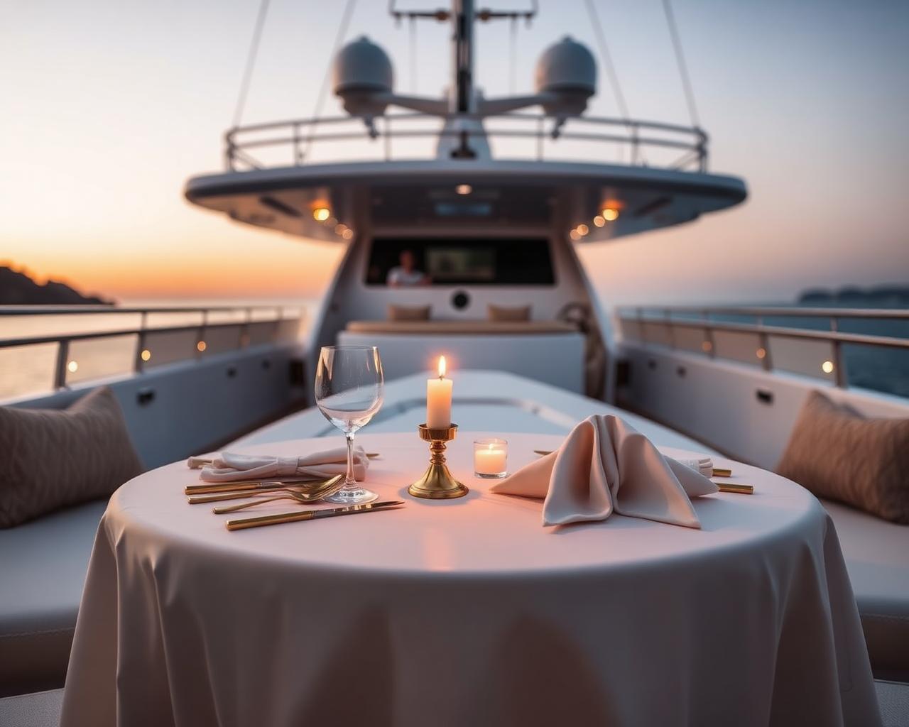 Yacht Dining